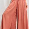 Simplee Solid Wide Leg Pants 18