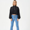 Women’s Loose Half Zipper Sweatshirt