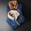 Men’s Warm Denim Jacket