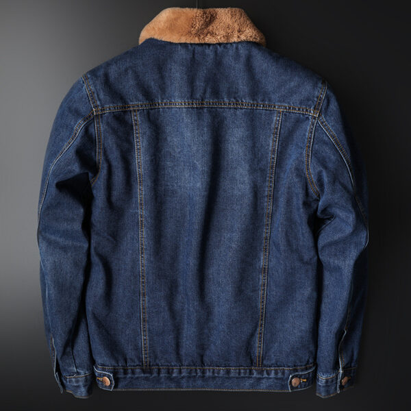 Men’s Warm Denim Jacket