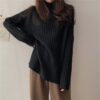 Idle Style Mock Neck Sweater