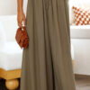 Simplee Solid Wide Leg Pants 15