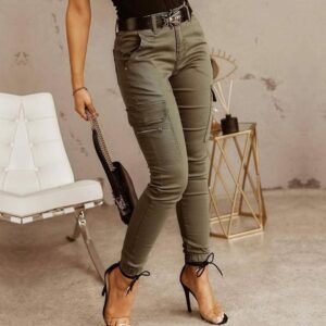 Ankle Cargo Slim Fit Pant