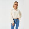 Women’s Loose Half Zipper Sweatshirt