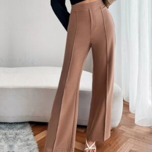 Prive Women’s High Waist Wide Leg Pants