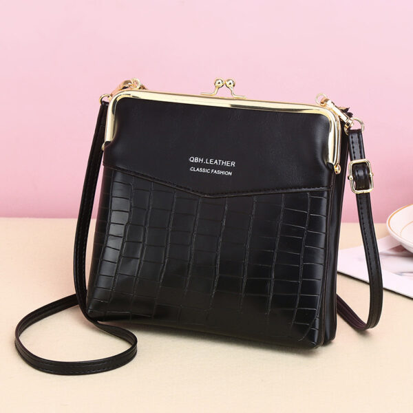 QBH Crocodile Pattern Crossbody Bag