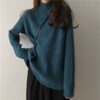 Idle Style Mock Neck Sweater