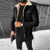 Men's Lamb Wool Denim Jacket